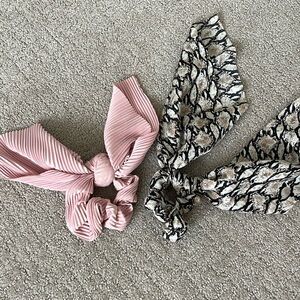 🍄 Hair Bow Scrunchies